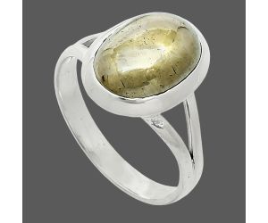 Apache Gold Healer's Gold Ring size-10 SDR244423 R-1005, 10x14 mm