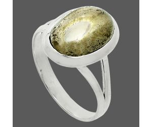 Apache Gold Healer's Gold Ring size-10 SDR244425 R-1005, 10x14 mm