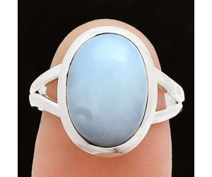 White Opal Ring size-7 SDR244440 R-1005, 10x14 mm