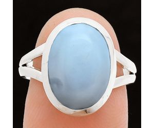 White Opal Ring size-7 SDR244443 R-1005, 10x14 mm