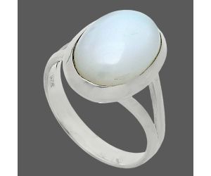 White Opal Ring size-7 SDR244443 R-1005, 10x14 mm