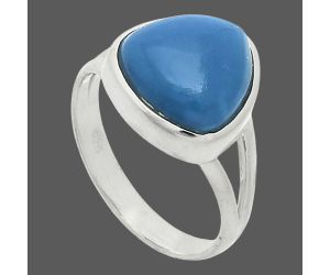 Angelite Ring size-9 SDR244445 R-1005, 12x12 mm