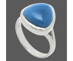 Angelite Ring size-7 SDR244446 R-1005, 12x12 mm