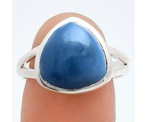 Angelite Ring size-9 SDR244447 R-1005, 12x12 mm