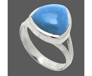 Angelite Ring size-8 SDR244451 R-1005, 12x12 mm