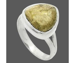 Apache Gold Healer's Gold Ring size-7 SDR244454 R-1005, 12x12 mm