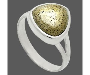 Apache Gold Healer's Gold Ring size-10 SDR244467 R-1005, 12x12 mm