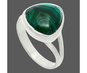 Malachite Eye Ring size-9 SDR244479 R-1005, 12x12 mm