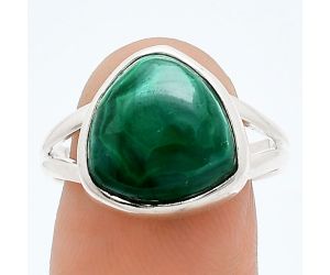 Malachite Eye Ring size-9 SDR244482 R-1005, 12x12 mm