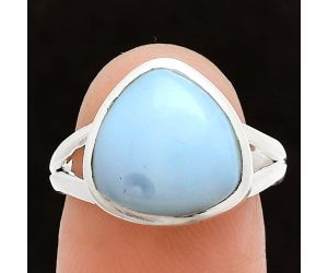 White Opal Ring size-7 SDR244486 R-1005, 12x12 mm