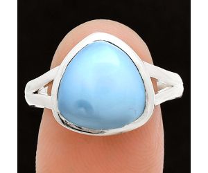 White Opal Ring size-10 SDR244488 R-1005, 12x12 mm