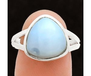 White Opal Ring size-9 SDR244490 R-1005, 12x12 mm