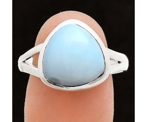 White Opal Ring size-10 SDR244491 R-1005, 12x12 mm