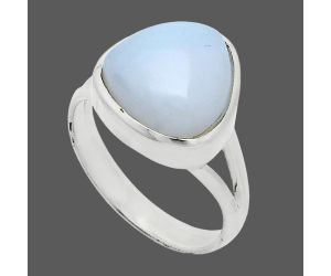 White Opal Ring size-8 SDR244492 R-1005, 12x12 mm