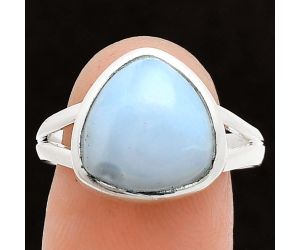 White Opal Ring size-9 SDR244493 R-1005, 12x12 mm