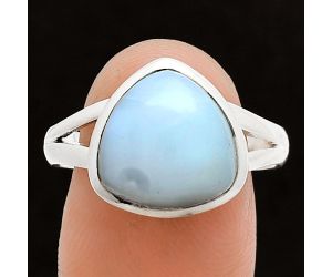 White Opal Ring size-10 SDR244495 R-1005, 12x12 mm