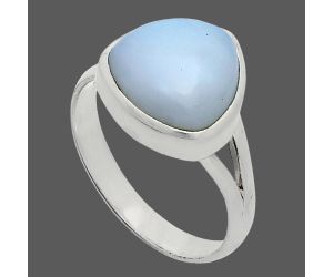 White Opal Ring size-10 SDR244495 R-1005, 12x12 mm