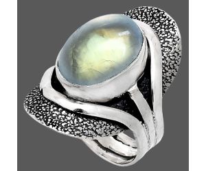 Rainbow Moonstone Ring size-6 SDR244697 R-1402, 10x14 mm