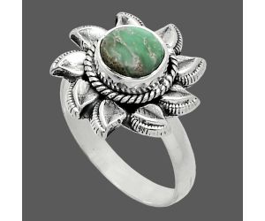 Sun - Utah Variscite Ring size-7 SDR244751 R-1617, 7x7 mm