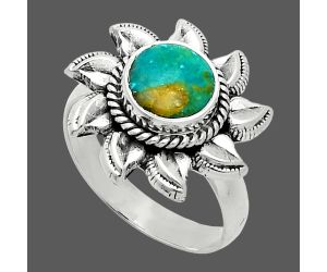 Sun - Peruvian Opalina Ring size-6 SDR244793 R-1617, 7x7 mm