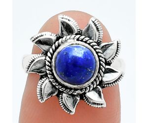 Sun - Lapis Lazuli Ring size-6 SDR244797 R-1617, 7x7 mm