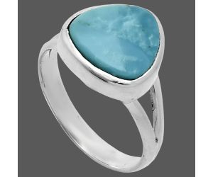 Natural Rare Turquoise Nevada Aztec Mt Ring size-9 SDR244814 R-1002, 12x12 mm