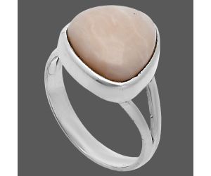 Pink Opal Ring size-8 SDR244826 R-1002, 12x12 mm