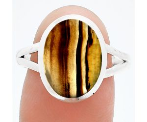 Montana Agate Ring size-10 SDR244835 R-1005, 10x14 mm