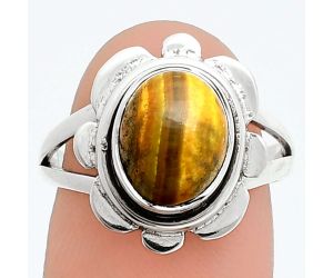 Indonesian Bumble Bee Ring size-8 SDR245105 R-1342, 8x10 mm