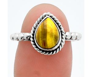 Indonesian Bumble Bee Ring size-8 SDR245141 R-1252, 7x9 mm