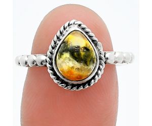 Indonesian Bumble Bee Ring size-8 SDR245147 R-1252, 7x9 mm