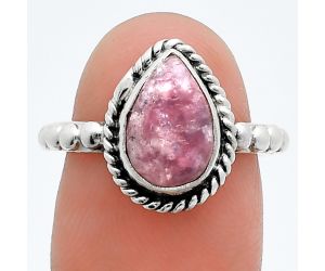 Pink Cobalt Ring size-6 SDR245189 R-1252, 7x11 mm