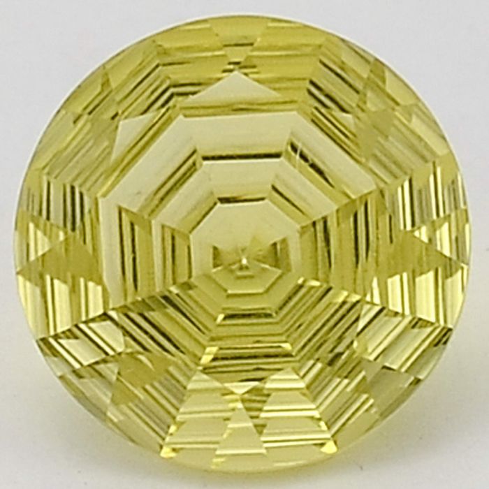 Natural Lemon Quartz Round Shape Loose Gemstone DG167LT, 12X12x8 mm