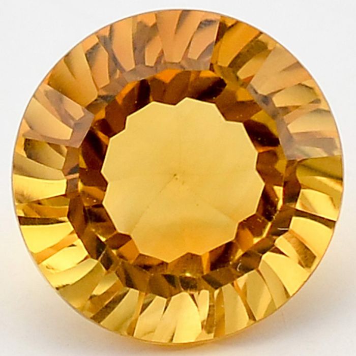 Natural Citrine Round Shape Loose Gemstone DG169CT, 12X12x8 mm