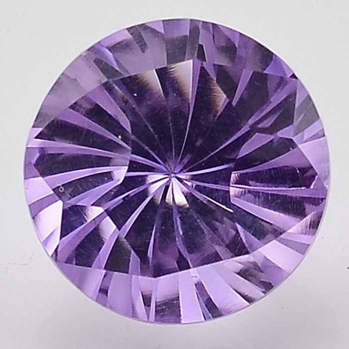 Natural Amethyst Round Shape Loose Gemstone DG181AM, 12X12x8 mm