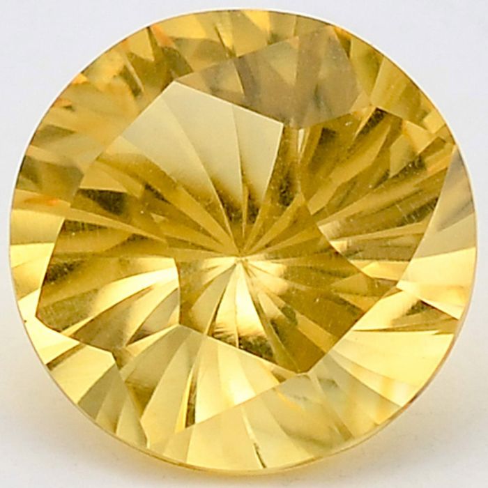 Natural Citrine Round Shape Loose Gemstone DG181CT, 12X12x8 mm