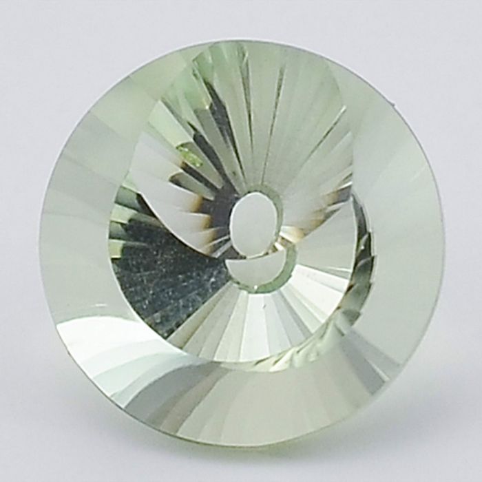 Natural Prasiolite (Green Amethyst) Round Shape Loose Gemstone DG191GA, 12X12x8 mm