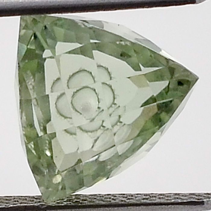 Natural Prasiolite (Green Amethyst) Fancy Shape Loose Gemstone DG220GA, 10X10x8 mm