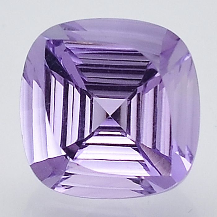 Natural Amethyst Cushion Shape Loose Gemstone DG224AM, 12X12x7.7 mm