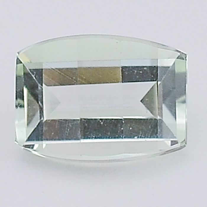 Natural Prasiolite (Green Amethyst) Barrel Shape Loose Gemstone DG277GA, 6X8x4 mm