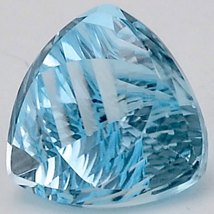 Natural Sky Blue Topaz Fancy Shape Loose Gemstone DG301SY, 12X12x8 mm