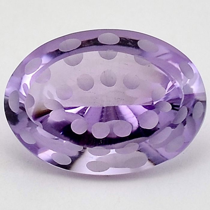 Natural Amethyst Oval Shape Loose Gemstone DG343AM, 10X14x7 mm