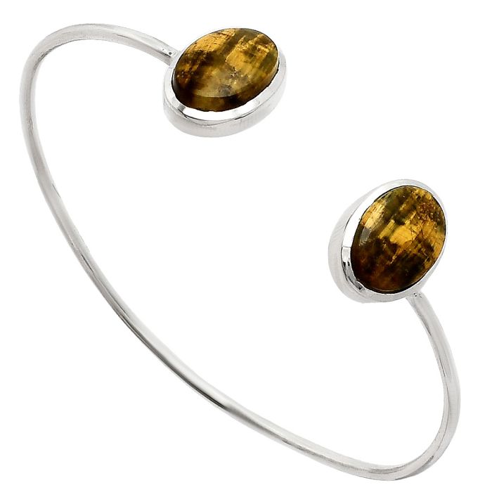 Nellite Cuff Bangle Bracelet EXB01132 B-1004, 10x14 mm