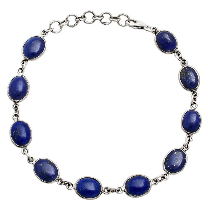 Lapis Lazuli Bracelet EXB01259 B-1001, 7x9 mm