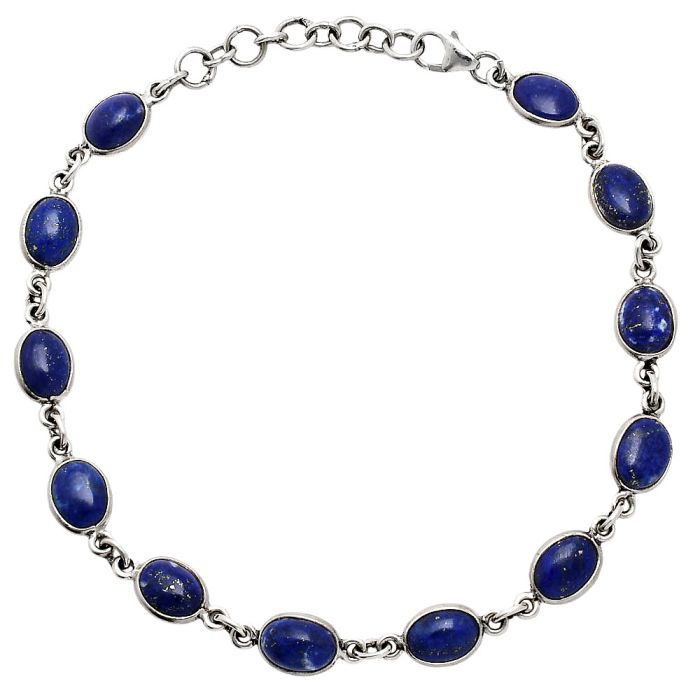 Lapis Lazuli Bracelet EXB01260 B-1001, 6x8 mm