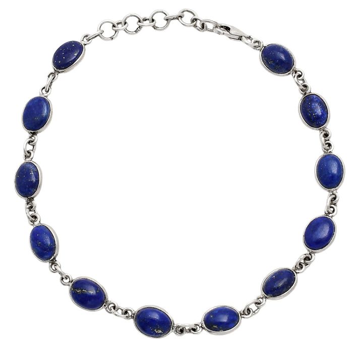 Lapis Lazuli Bracelet EXB01261 B-1001, 6x8 mm