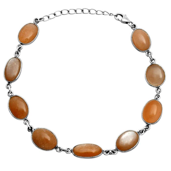 Sunstone Bracelet EXB01563 B-1001, 8x11 mm