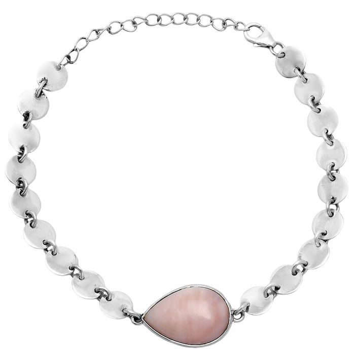 Pink Opal Bracelet EXB01633 B-1044, 13x18 mm