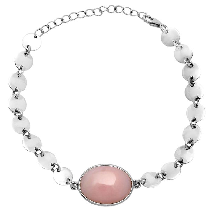 Pink Opal Bracelet EXB01634 B-1044, 14x18 mm