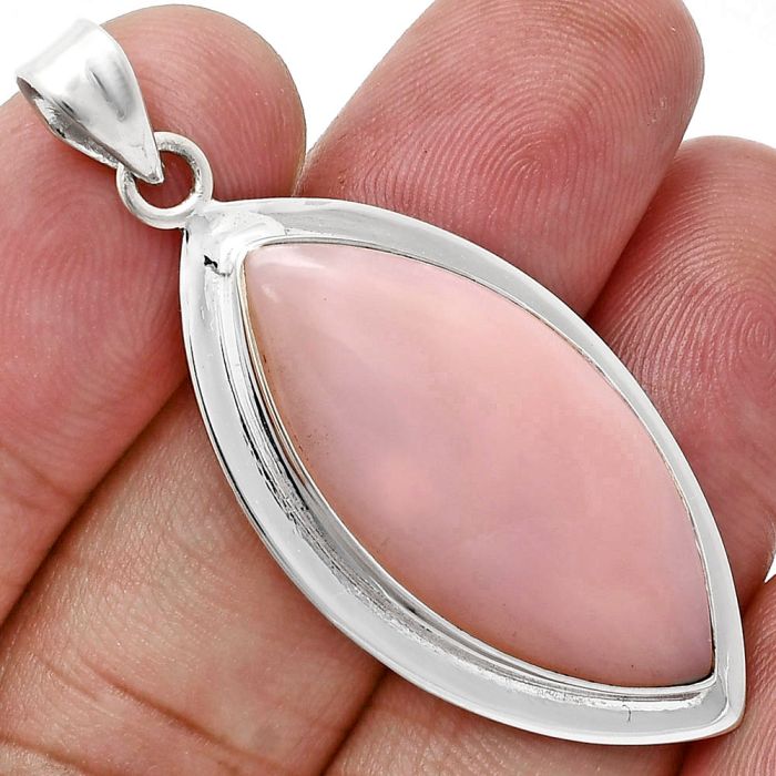 Pink Opal Pendant EXP01271 P-1076, 15x31 mm